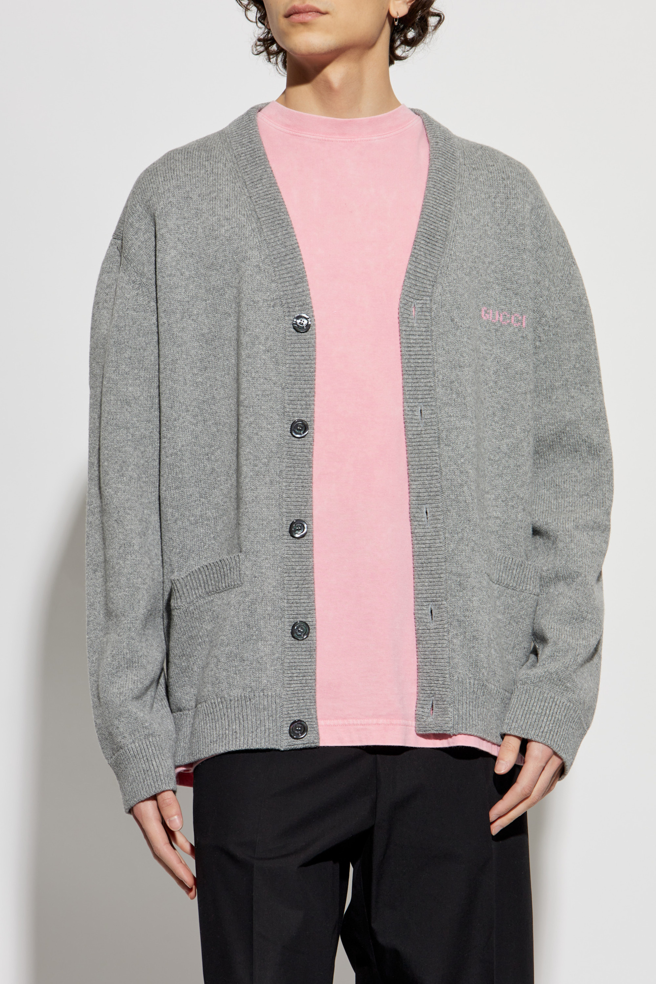 Gucci Cardigan with Pockets | Men's | Vitkac